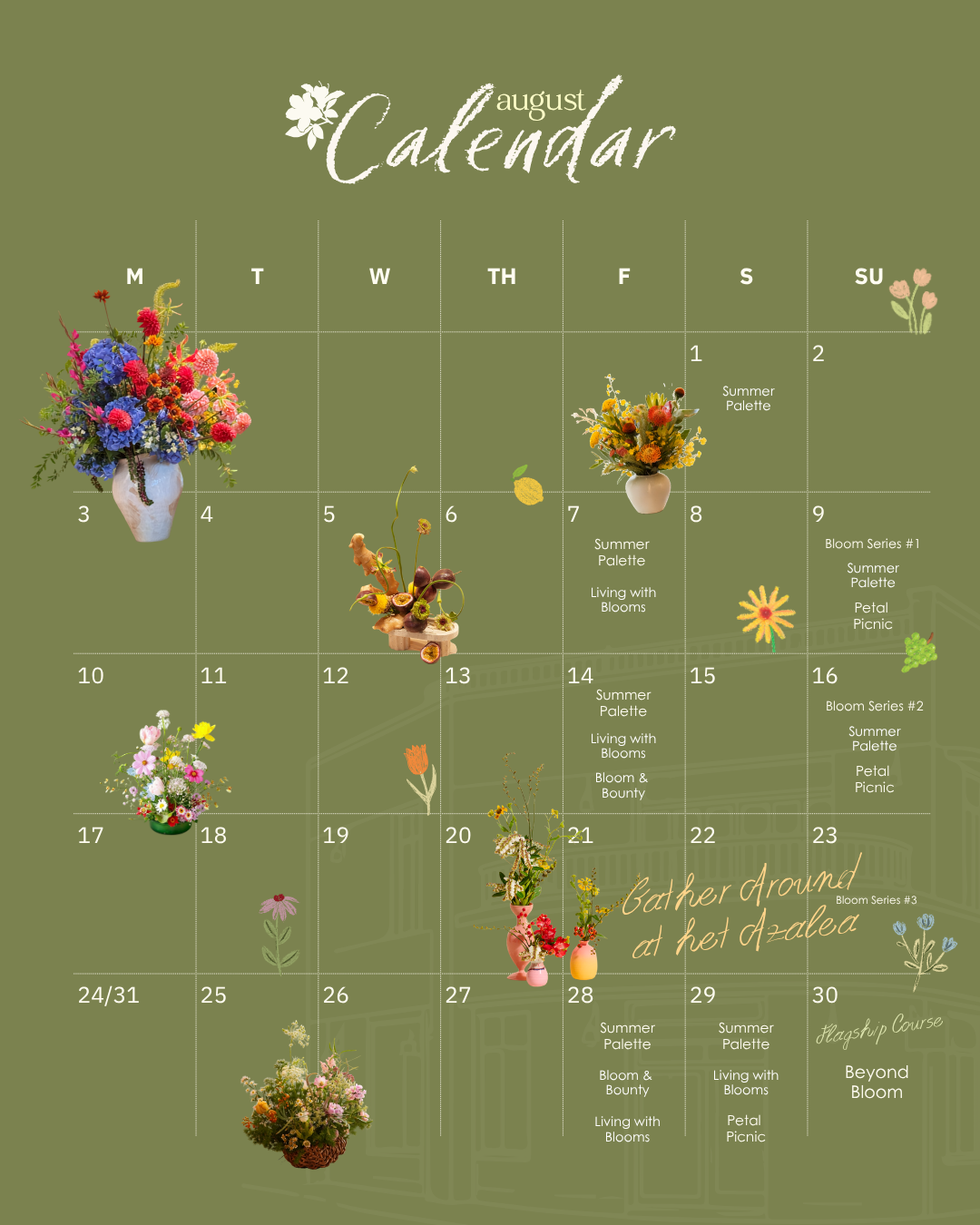 Living with Blooms - Lifestyle Hand-Tie