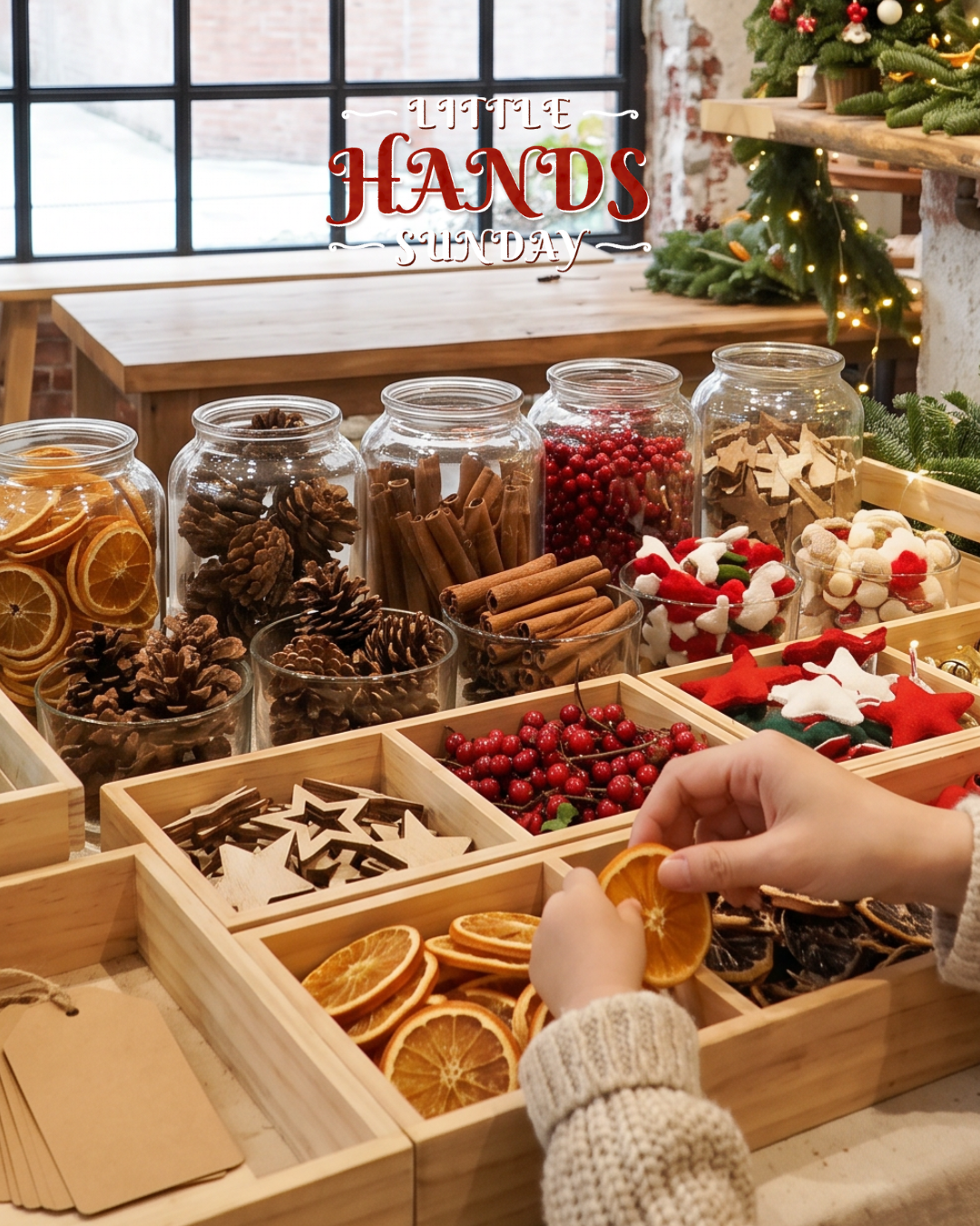 Little Hands Sunday | Parent & Child Christmas Session