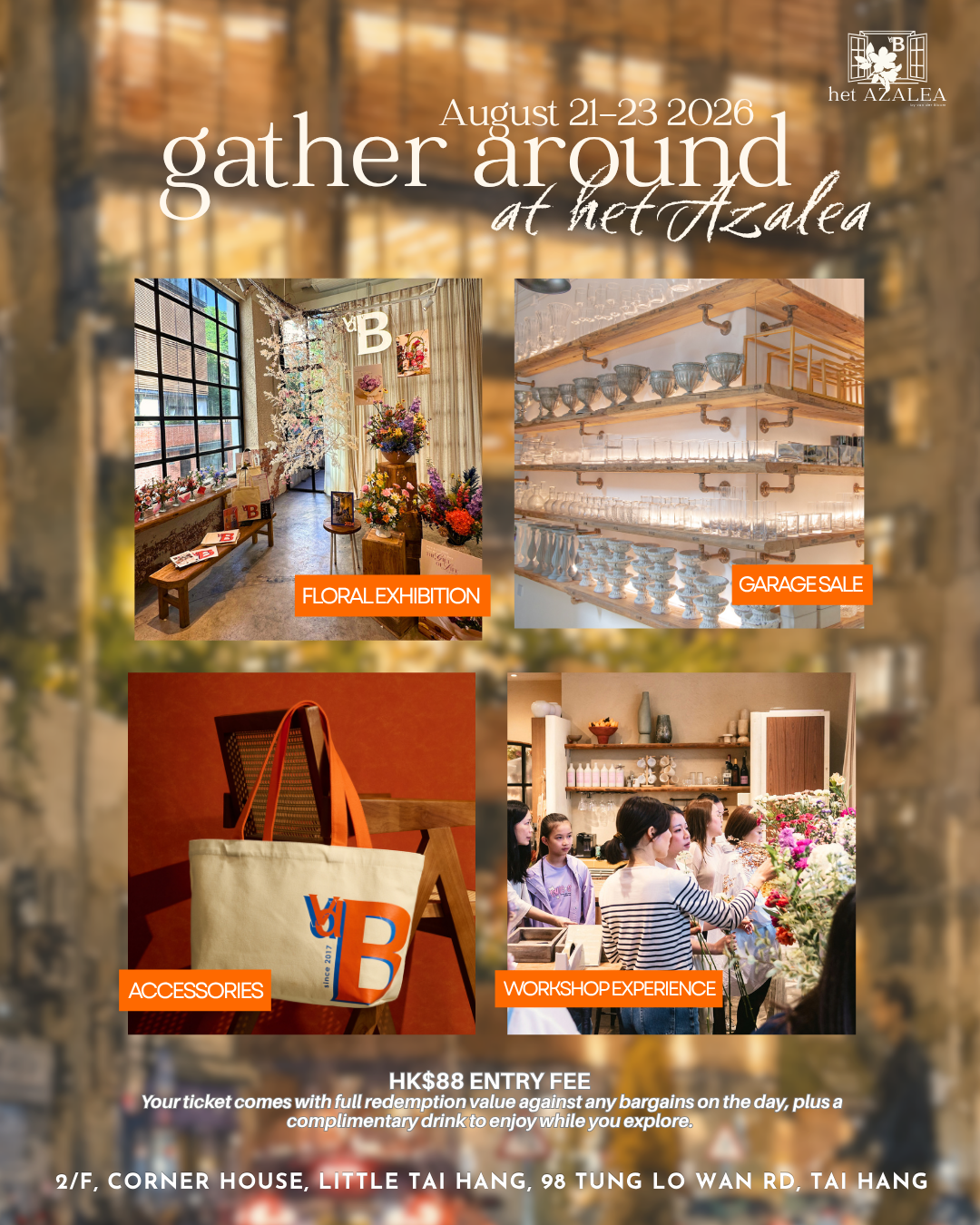 Gather Around at het Azalea | Open House Ticket